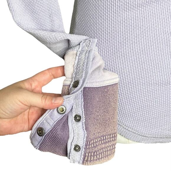 Free People Sunnie Valley Cuff Thermal Top size Small - Picture 7 of 10